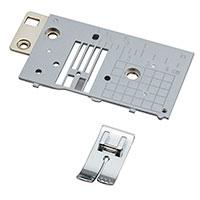 Brother Straight Needle Plate Assembly - Nebraska Quilt Company - Brother Straight Needle Plate Assembly