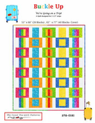 Buckle Up - We're Going on a Trip Pattern - Nebraska Quilt Company - PUB09582