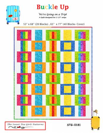 Buckle Up - We're Going on a Trip Pattern - Nebraska Quilt Company - PUB09582