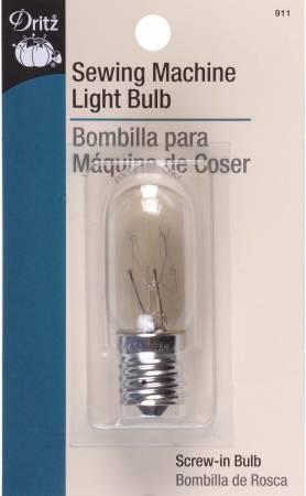 Bulb Screw In Base 5/8in for Sewing Machines - Nebraska Quilt Company - N03029