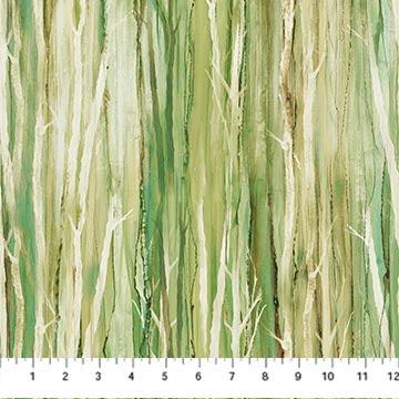 Cedarcrest Falls Branch Green - DP26910 - 74 - Northcott Fabrics - Nebraska Quilt Company - F04212