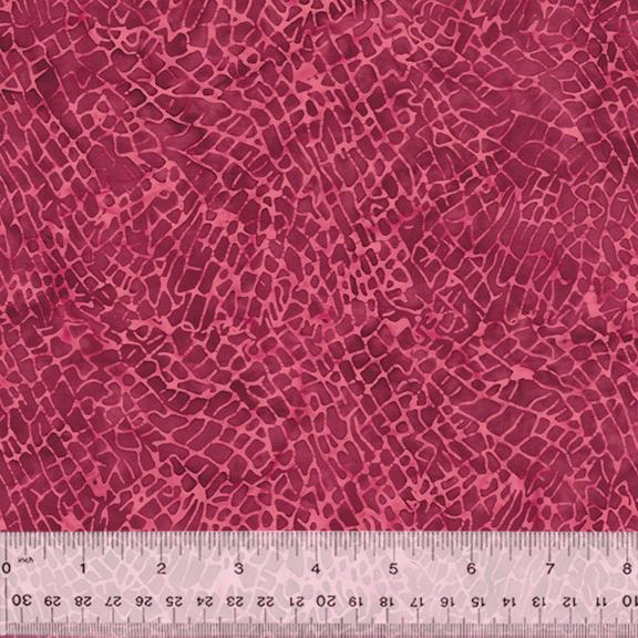 Chameleon Raspberry Batik - 865Q - 15 - Windham Fabrics - Nebraska Quilt Company - F04507
