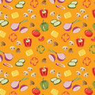 Chillin & Grillin Veggie Medley Black - 14357 - 12 - Benartex - Nebraska Quilt Company - F07748
