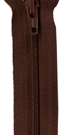 Chocolate Syrup 14" Zipper - Nebraska Quilt Company - N14649