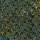 Citron Breeze Celtic Hearts Blue Navy - 112301585 - Island Batik - Nebraska Quilt Company - F06448