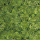 Citron Breeze Celtic Hearts Green Gecko - 112301650 - Island Batik - Nebraska Quilt Company - F06457