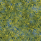 Citron Breeze Celtic Hearts Multi Blue Green Marbles - 112301840 - Island Batik - Nebraska Quilt Company - F06453