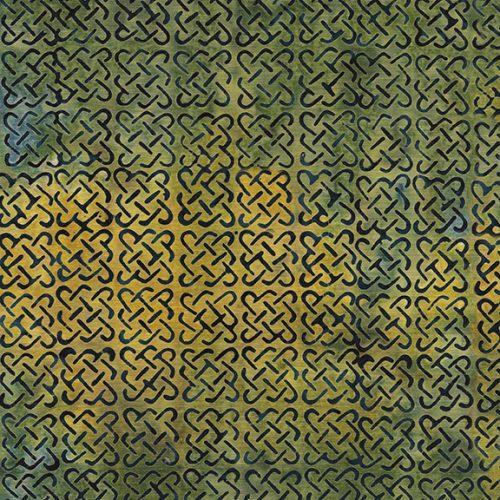 Citron Breeze Celtic Mini Knot Multi Blue Green Marbles - 112302840 - Island Batik - Nebraska Quilt Company - F06458