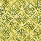Citron Breeze Large Square Green Lemongrass - 112306630 - Island Batik - Nebraska Quilt Company - F06461