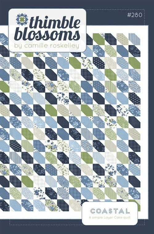 Coastal Quilt Pattern by Thimble Blossoms - Nebraska Quilt Company - PUB07338