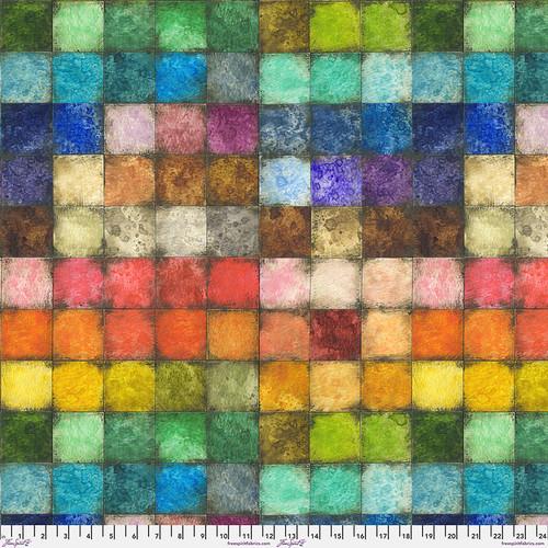 Colorblock Patchwork Multi - PWTH178.MULTI - FreeSpirit Fabrics - Nebraska Quilt Company - Colorblock Patchwork Multi - PWTH178.MULTI - FreeSpirit Fabrics