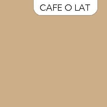 Colorworks Solid Cafe O Lait Tan - 9000 - 312 - Northcott Fabrics - Nebraska Quilt Company - F86056
