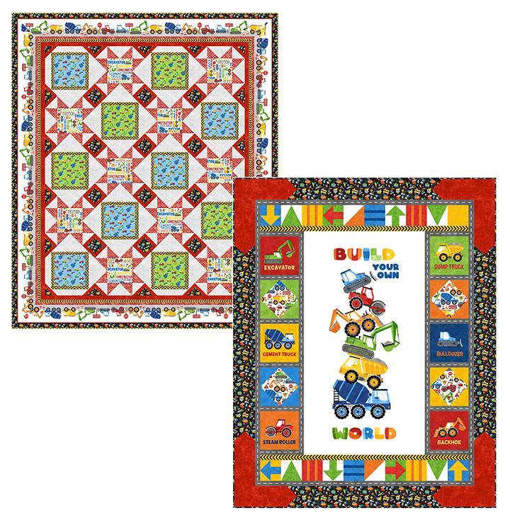 Construction Stars Pattern - Nebraska Quilt Company - PUB04923
