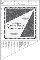 Corner Beam Ruler - Nebraska Quilt Company - Corner Beam Ruler