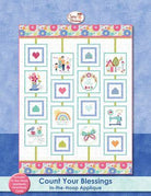 Count Your Blessings In - The - Hoop Applique Pattern - Nebraska Quilt Company - PUB01188