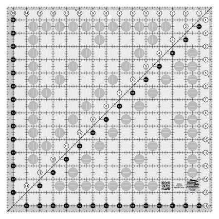 Creative Grids 15.5" X 15.5" Square - Nebraska Quilt Company - N15628