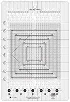Creative Grids Stripology Quarters Mini Quilt Ruler - Nebraska Quilt Company - N05313