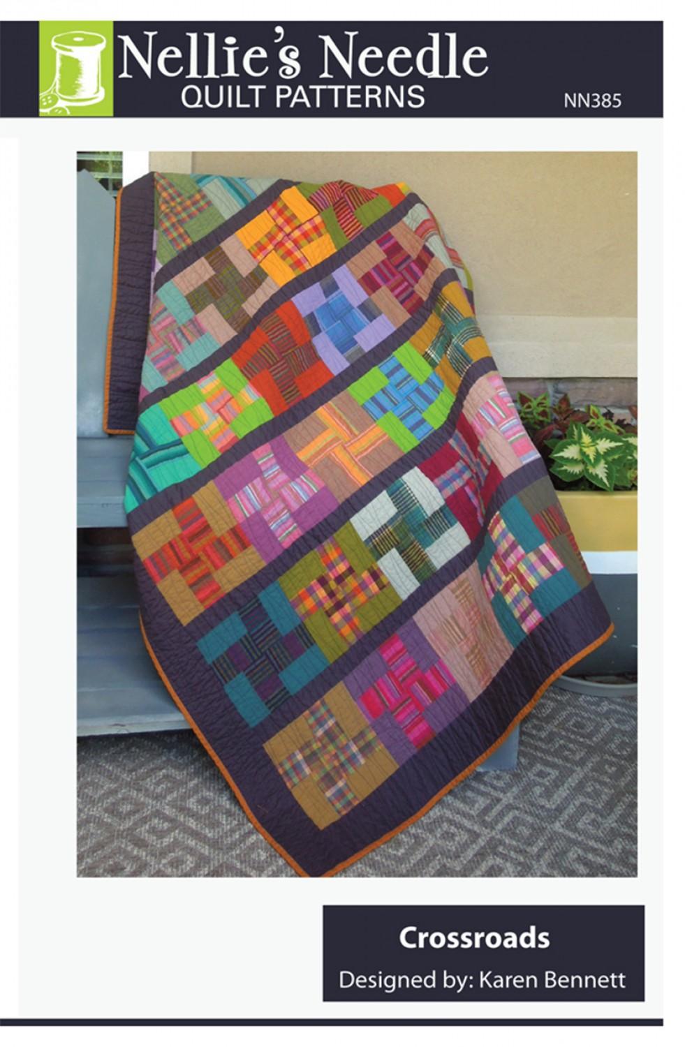 Crossroads Quilt Pattern - Nebraska Quilt Company - PUB02383