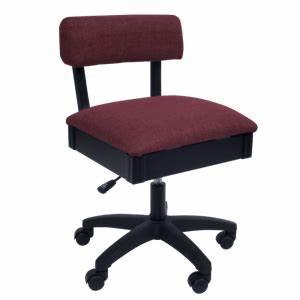 Crown Ruby Hydraulic Sewing Chair - Nebraska Quilt Company - SCCH8150