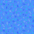 Deco Glo II Talisman Blueberry Glitter - CS - 787 - B - Andover Fabrics - Nebraska Quilt Company - F05136