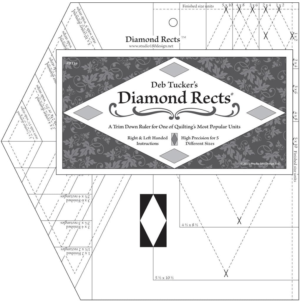 Diamond Rects - Nebraska Quilt Company - N08793