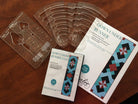 Down Under Table Runner 6pc Temp Set/Dvd/Pattern, LOW Shank - Nebraska Quilt Company - N14939