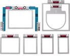 Durkee 7 Pieces EZ Frame Combo Pack for Muti - Needle Machines - Nebraska Quilt Company - ASAEZ7MN