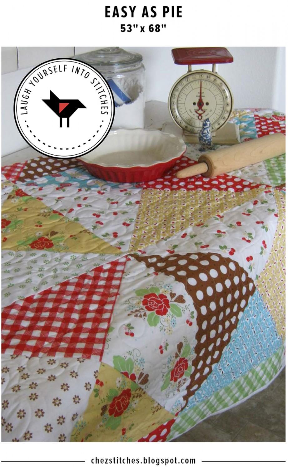 Easy As Pie Pattern - Nebraska Quilt Company - Easy As Pie Pattern