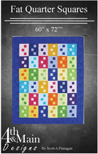 Fat Quarter Squares Pattern - Nebraska Quilt Company - PUB30235