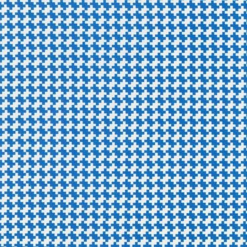 Flowerhouse All a Flutter Blue & White Geo - FLHD - 21651 - 4 - Robert Kaufman - Nebraska Quilt Company - F05404