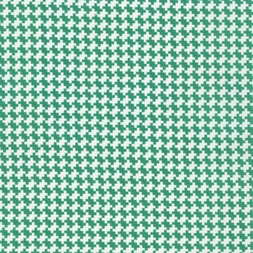 Flowerhouse All a Flutter Green & White Geo - FLHD - 21651 - 7 - Robert Kaufman - Nebraska Quilt Company - F05392