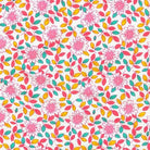 Flowerhouse All a Flutter Pink Leafy Floral - FLHD - 21650 - 10 - Robert Kaufman - Nebraska Quilt Company - F05398