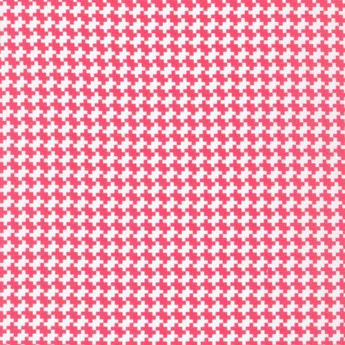 Flowerhouse All a Flutter Pink & White Geo - FLHD - 21651 - 10 - Robert Kaufman - Nebraska Quilt Company - F05401