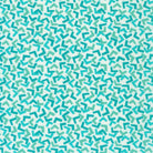 Flowerhouse: At the Cottage Angles Teal - FLHD - 22082 - 213 - Robert Kaufman - Nebraska Quilt Company - F06368