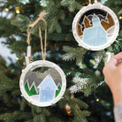 Freestanding Shadow Box Ornaments - Nebraska Quilt Company - PUB02057