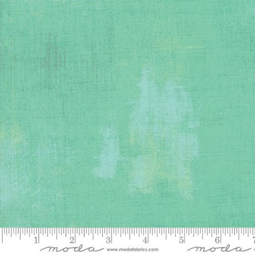 Grunge Basics Aqua - 30150 154 - Moda Fabrics - Nebraska Quilt Company - F06868