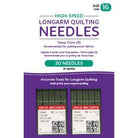 Handi Quilter High - Speed Size 16 Sharp Point (R) Needles - 20 Count - Nebraska Quilt Company - AQM13187-2