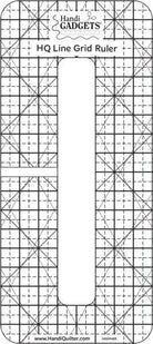 Handi Quilter Line Grid Ruler 6" x .25" - Nebraska Quilt Company - AHG00439