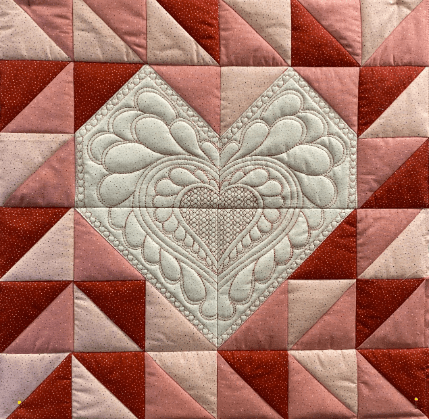 Heartfelt Half Square - USB - Nebraska Quilt Company - PUB08658