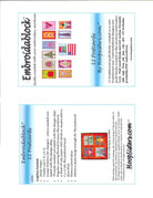 Hooped Postcards CD - Nebraska Quilt Company - PUB10133
