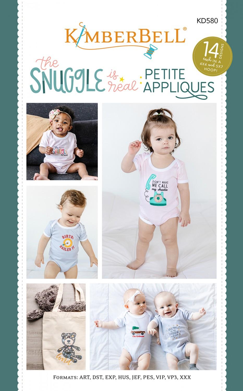 Kimberbell The Snuggle is Real Petite Appliques - Nebraska Quilt Company - PUB19512
