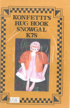 Konfetti's Rug Hook Snowgal Pattern - Nebraska Quilt Company - PUB20773