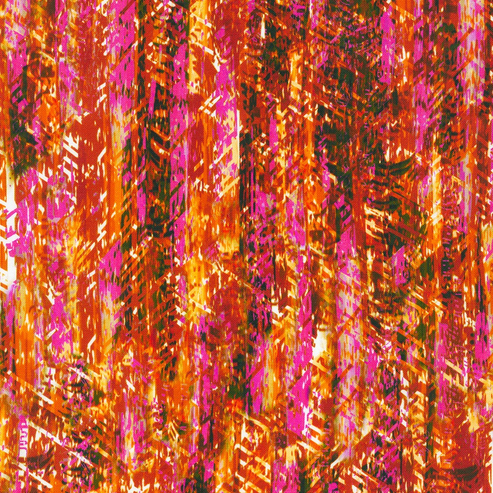 Leaflet Sienna Stripe - SRKD - 21964 - 170 - Robert Kaufman - Nebraska Quilt Company - F04067