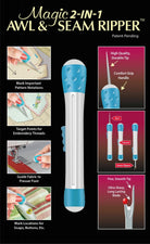 Magic 2 in 1 Awl and Seam Ripper - Nebraska Quilt Company - N02192