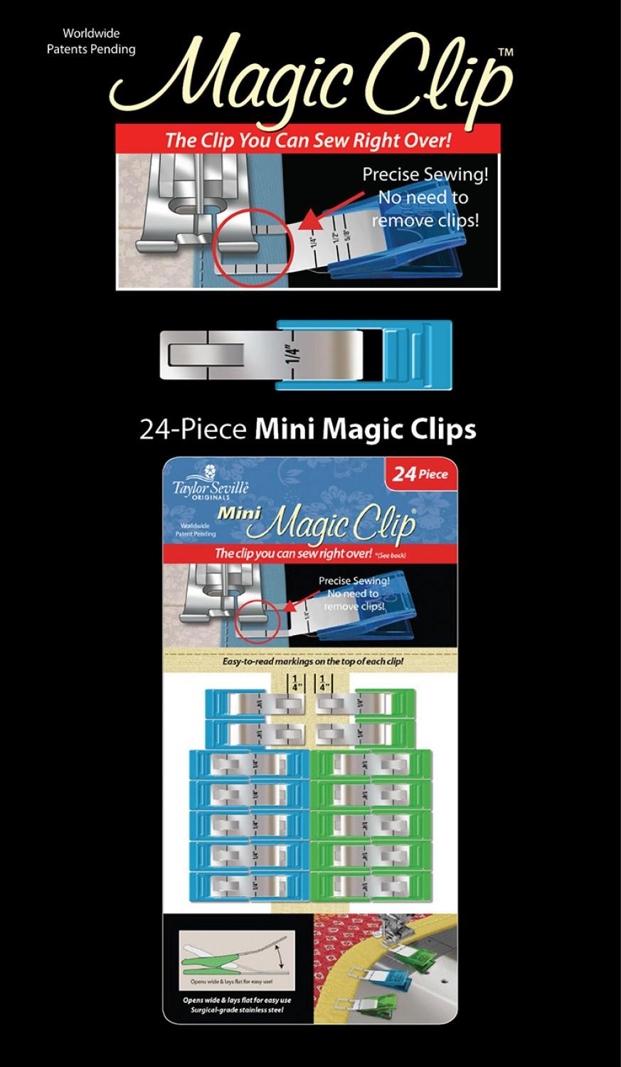 Magic Clip Mini 24 Pieces - Nebraska Quilt Company - N02193
