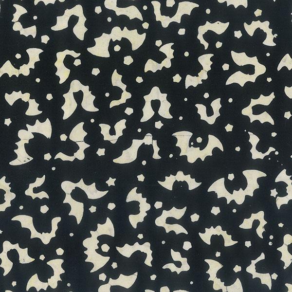 Midnight Magic Lots of Bats Black - 83001 - 99 - Patrick Lose Fabrics - Nebraska Quilt Company - F03352