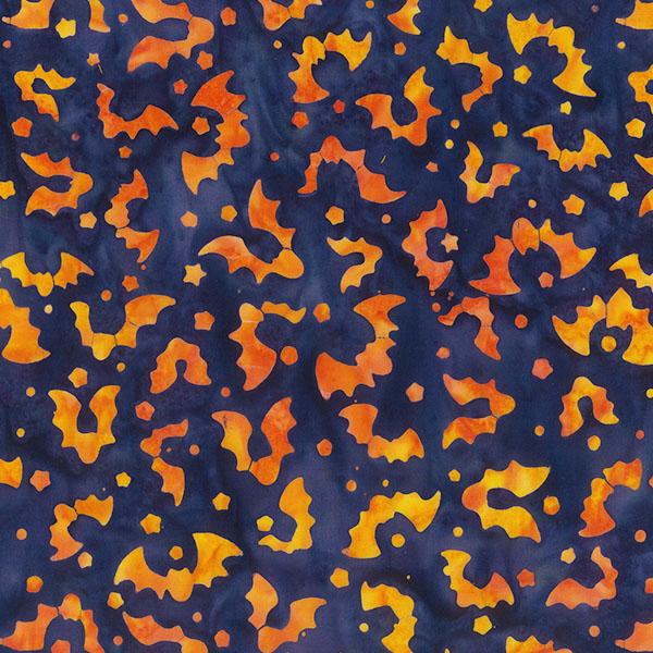 Midnight Magic Lots of Bats Deep Violet - 83001 - 87 - Patrick Lose Fabrics - Nebraska Quilt Company - F03351