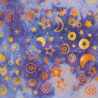 Midnight Magic Stars and Moons Violet - 83005 - 83 - Patrick Lose Fabrics - Nebraska Quilt Company - F03361