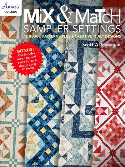Mix and Match Sampler Settings Book - Nebraska Quilt Company - PUB01772