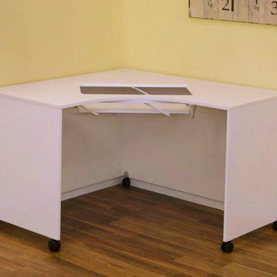 MOD Corner Sewing Cabinet White - Floor Model - Nebraska Quilt Company - SC2021FM
